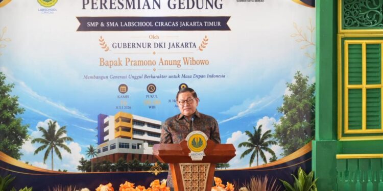 Pramono Anung Resmikan Gedung Baru Labschool Ciracas, Perkuat Kualitas Pendidikan Menuju Jakarta Kota Global