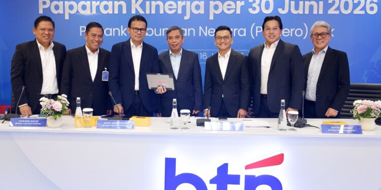 BTN Cetak Laba Bersih Semester I/2026 Melesat 40,8% YoY, NPL Turun Jadi 2,99%