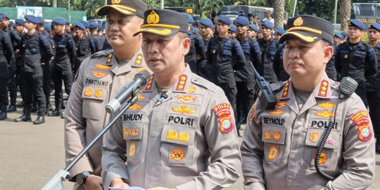 Wakapolda Metro Jaya: Layani Peserta Demo Secara Humanis dan Tanpa Senjata Api