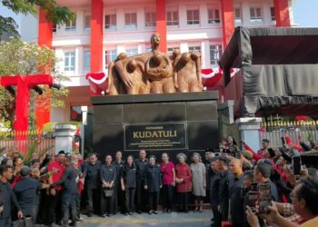 Ini Kata Megawati Saat Resmikan Monumen Kudatuli