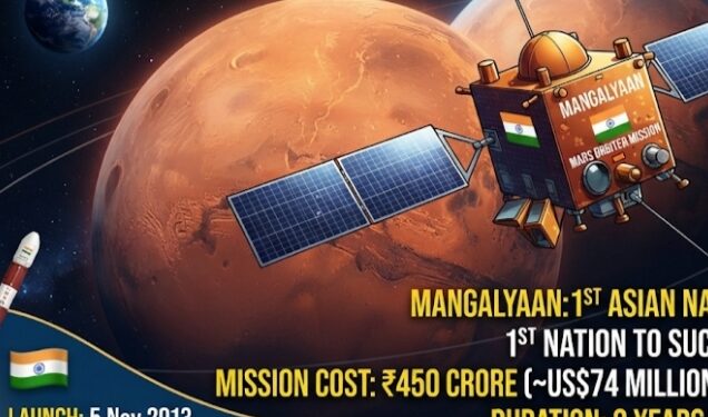 China dan Amerika Bukan yang Pertama, India Ukir Sejarah Taklukkan Mars dalam Sekali Percobaan