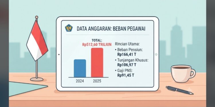 Terungkap! Ini 10 Kementerian dan Lembaga dengan Beban Pegawai Paling Besar
