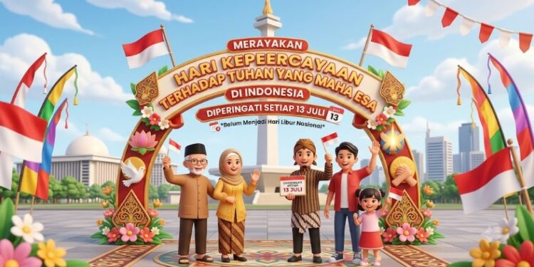 Mulai Tahun Ini, Indonesia Punya Hari Kepercayaan Terhadap Tuhan Yang Maha Esa! Diperingati Setiap 13 Juli, Tapi Belum Jadi Hari Libur