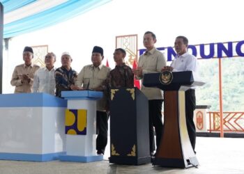 Resmikan Lima Bendungan, Prabowo: Saya Yakin Kita Akan Jadi Lumbung Pangan Dunia