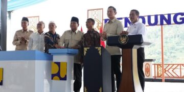 Resmikan Lima Bendungan, Prabowo: Saya Yakin Kita Akan Jadi Lumbung Pangan Dunia