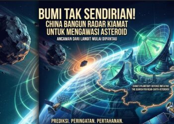 China Bangun ‘Radar Kiamat’ untuk Mengawasi Asteroid, Ancaman dari Langit Mulai Dipantau