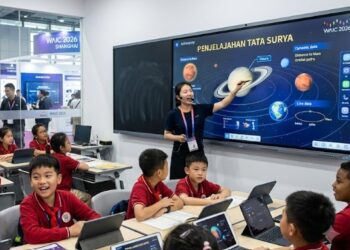 China Perkenalkan Papan Tulis Berbasis AI, Pembelajaran di Kelas Kini Makin Interaktif