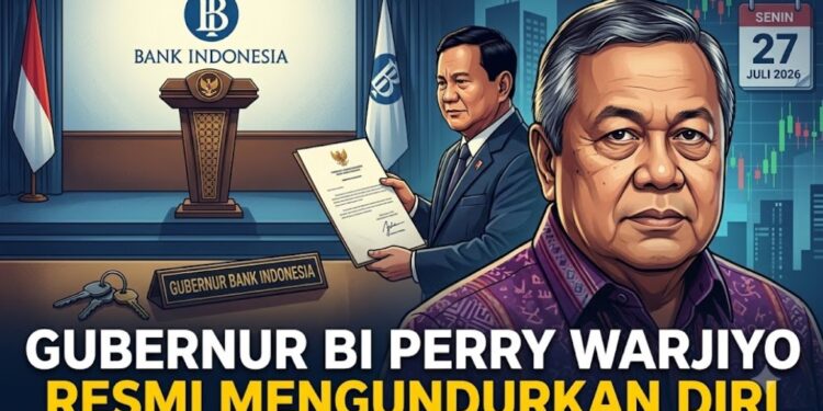 Perry Warjiyo Resmi Mundur dari Jabatan Gubernur BI, Destry Damayanti Ditunjuk Jadi Plt