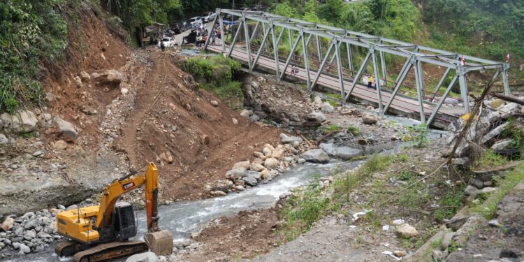 Kementerian PU Tugaskan PT PP Perkuat Jembatan Enang-Enang di Bener Meriah, Keselamatan Pengguna Jalan Jadi Prioritas