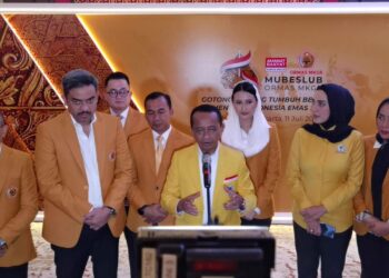 Buka Mubeslub MKGR, Bahlil Ajak Kader Perkuat Konsolidasi dan Bersiap Menangkan Golkar pada Pemilu 2029