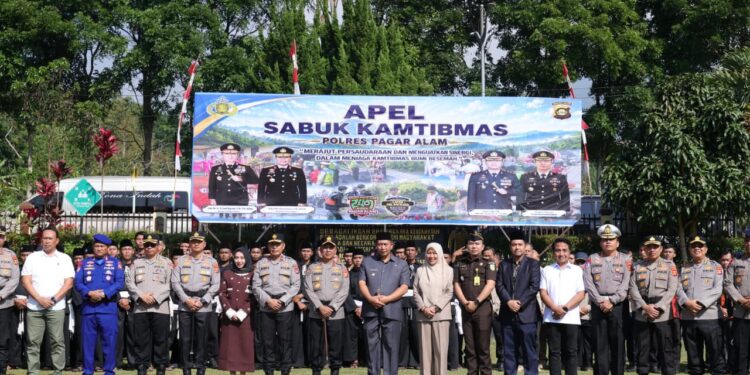 Pimpin Apel Sabuk Kamtibmas di Pagar Alam, Kapolda Sumsel Tekankan Pencegahan Sebagai Tolok Ukur Keberhasilan Tugas