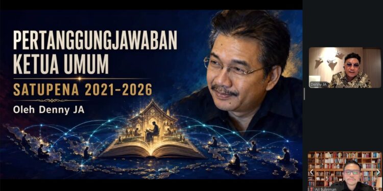 Denny JA Terpilih Kembali Secara Aklamasi Menjadi Ketua Umum SATUPENA 2026–2031