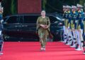 Di Sidang Tahunan dan Sidang Bersama 2026, Puan Tampak Anggun Kenakan Kebaya Brokat Hijau Olive
