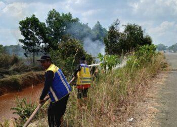 Penanganan Dampak El Nino 2026, Kementerian PU Bantu Pemadaman 141 Titik Api Karhutla
