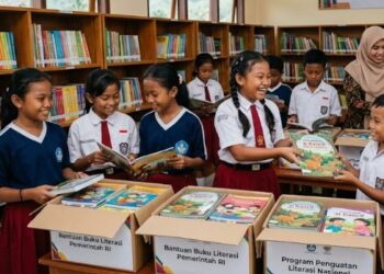 Perkuat Literasi Anak, Pemerintah Kirim 5,5 Juta Buku ke Sekolah di Seluruh Indonesia