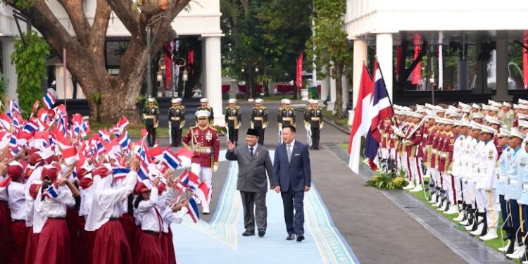 Prabowo dan PM Thailand Komitmen Tingkatkan Perdagangan hingga USD 20 Miliar pada 2030
