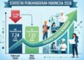 Pengangguran di Indonesia Turun Jadi 7,22 Juta Orang pada Mei 2026