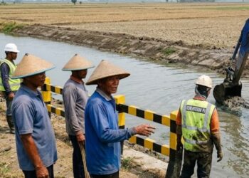 Kementerian PU Normalisasi Sungai Deket, Siapkan Pasokan Air untuk 440 Hektare Sawah di Lamongan