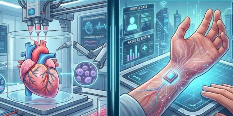 3D Bioprinting Makin Canggih, Sel Hidup Kini Bisa Dicetak Menjadi Jaringan Mirip Organ Manusia