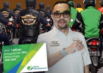 Ahmad Sahroni: Merdeka Ride 2026 Bukan Sekadar Konvoi, HDCI Lindungi 5.000 Ojol dengan BPJS Ketenagakerjaan Selama 3 Tahun