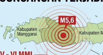 Gempa M5,6 Guncang Manggarai, Rentetan Guncangan Terjadi hingga Pagi