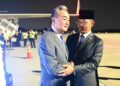 Menlu RI Sugiono Jemput Langsung Ketibaan Menlu RRT Wang Yi di Jakarta