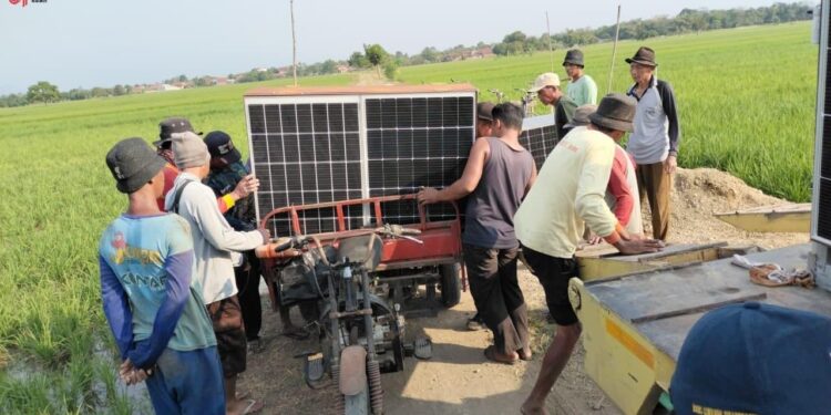 Pompa Air Tenaga Surya Kementerian PU Selamatkan 250 Hektare Sawah di Majalengka dari Ancaman Kekeringan