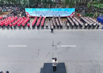Polda Metro Jaya Gelar Apel Kesiapan Personel dan Peralatan Penanganan Bencana