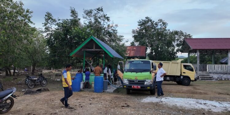 Salurkan 18.000 Liter Air dan 9 Pompa Air di Aceh Besar, Kementerian PU Komitmen Atasi Kekeringan