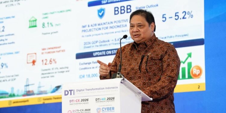 Pemerintah Pacu Ekonomi Digital Jadi Mesin Pertumbuhan Baru, Airlangga: Ini Golden Moment Indonesia