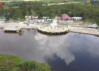 Akhir Pekan ke Danau Bakuok, Wisata Baru di Kampar Hasil Revitalisasi Kementerian PU
