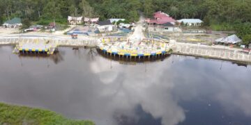Akhir Pekan ke Danau Bakuok, Wisata Baru di Kampar Hasil Revitalisasi Kementerian PU