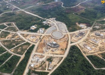 Kementerian PU Pacu Pembangunan Pusat Pemerintahan Papua Tengah, Progres Capai 36,90 Persen
