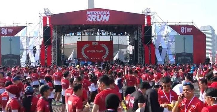 784 Personel Polda Metro Jaya Disiapkan untuk Layani Merdeka Run 8.1K