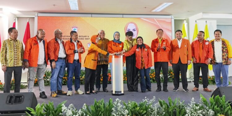 Sari Yuliati Buka Mubes Kosgoro 1957, Targetkan Konsolidasi Struktur hingga Seluruh Provinsi dan 50 Persen Kabupaten/Kota