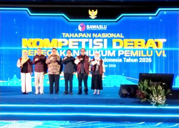 Bagja Buka Kompetisi Debat Penegakan Hukum Pemilu VI, Adu Argumentasi Mahasiswa untuk Memperkuat Lembaga Bawaslu