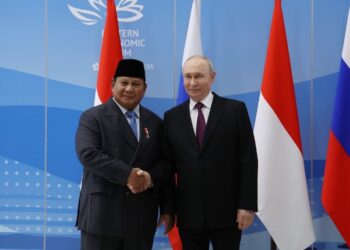 Bertemu Putin, Prabowo Tegaskan Pentingnya Rusia Sebagai Mitra Indonesia