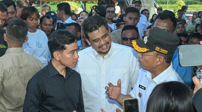 Gibran Turun ke Huntara Tapsel, 699 Rumah untuk Penyintas Bencana Segera Dibangun
