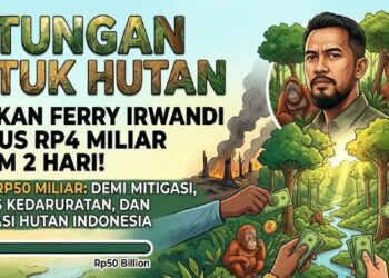 Warga Patungan Selamatkan Hutan, Donasi Tembus Rp4 Miliar