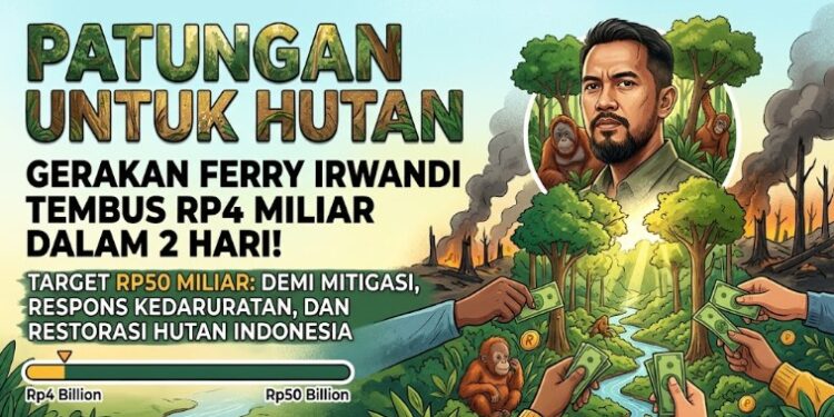 Warga Patungan Selamatkan Hutan, Donasi Tembus Rp4 Miliar