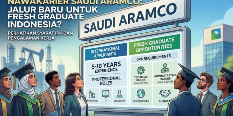 Mau Kerja di Saudi Aramco Setelah Lulus Kuliah? Fresh Graduate, IPK Minimal 2,0, Ini Jurusan dan Syarat yang Dibutuhkan