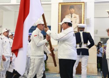 Lepas Kontingen Asian Games 2026, Prabowo: Berikan yang Terbaik bagi Bangsamu
