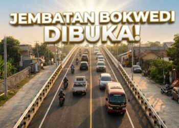 Kementerian PU Resmi Open Traffic Jembatan Bokwedi Pasuruan, Konektivitas Kembali Lancar