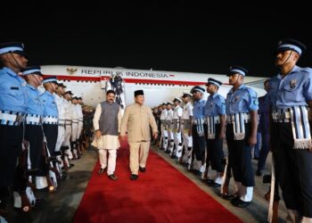 Prabowo Tiba di New Delhi, Indonesia Siap Perkuat Peran di KTT BRICS