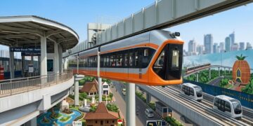 Indonesia Bakal Punya Kereta Gantung yang Menghubungkan Stasiun LRT Harjamukti dan Mekarsari