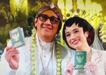 Andre Taulany Resmi Nikahi Amanda Rigby, Mahar Rp20.092.026 Bikin Penasaran