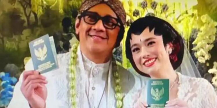 Andre Taulany Resmi Nikahi Amanda Rigby, Mahar Rp20.092.026 Bikin Penasaran