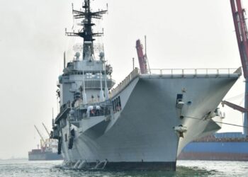 Kapal Induk Giuseppe Garibaldi Tiba di Tanjung Priok, 24 September Jadi KRI Sriwijaya