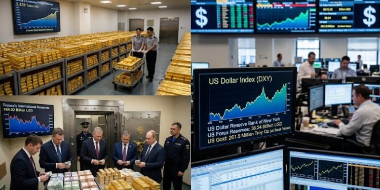 Adu Kuat Cadangan Devisa AS, China dan Rusia di Tengah Gejolak Dunia