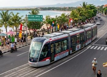 Trem Listrik Segera Hadir di Bali, Bandara Ngurah Rai-Canggu Ditargetkan Mulai Dibangun 2027